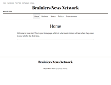 Tablet Screenshot of brainiers.com